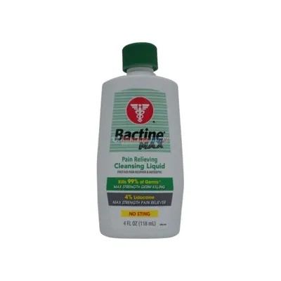 Bactine Max Cleansing Liquid 4oz