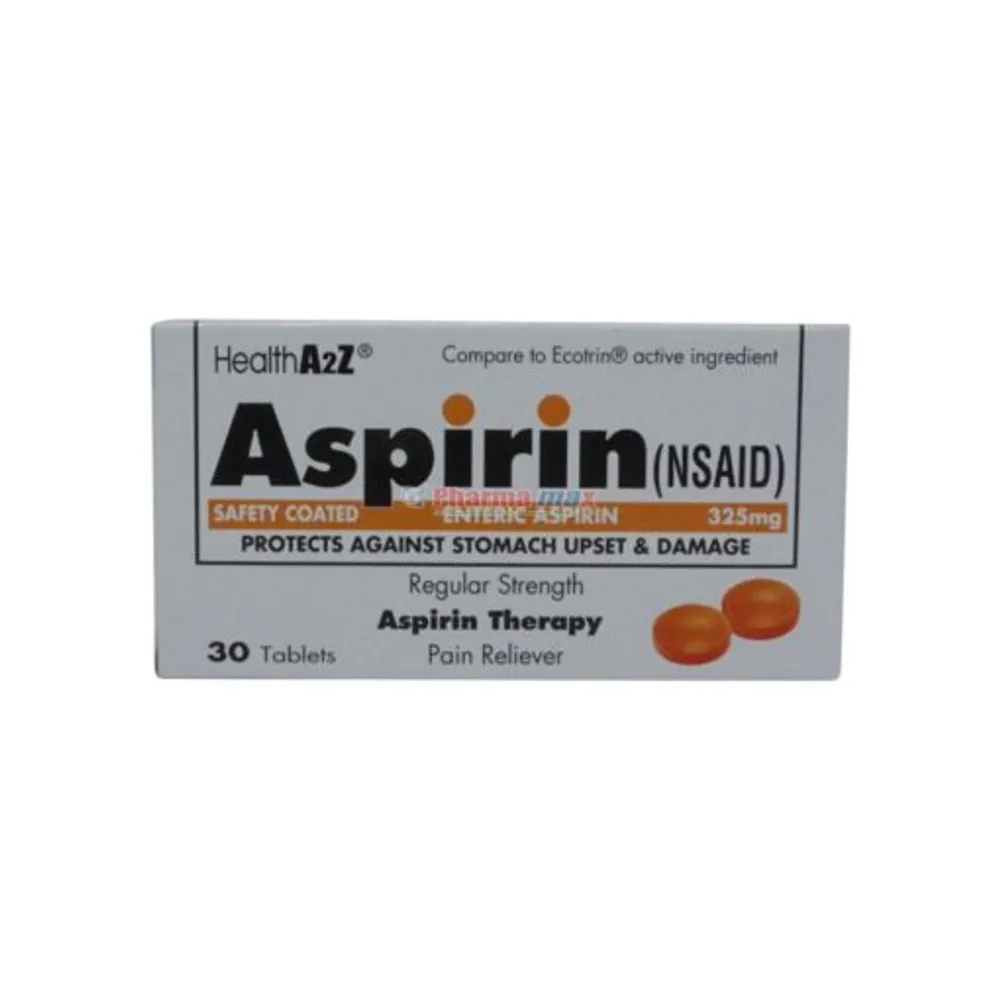 Health A2Z Aspirin 325mg 30 Tablets