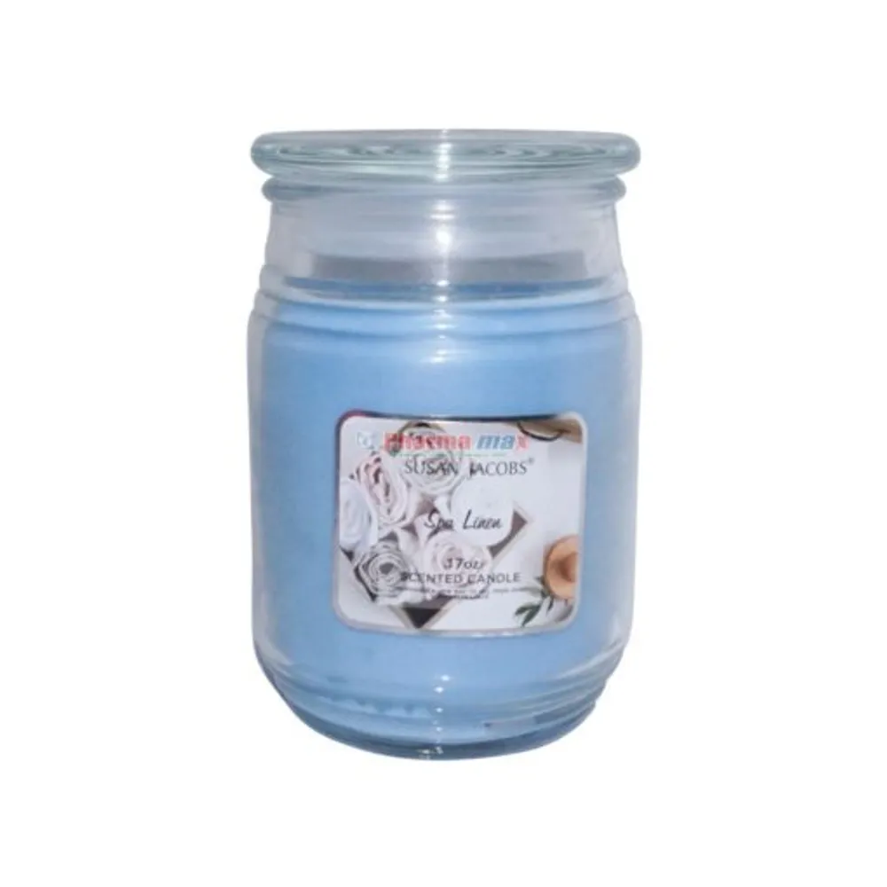 Susan Jacobs Scented Candle Spa Linen 17oz