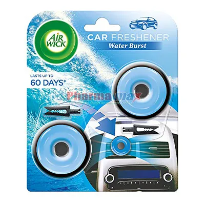 Air Wick Car Freshener Water Burst 2pk