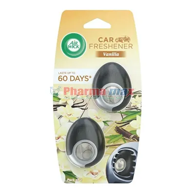 Air Wick Car Freshener Vanilla 2pk