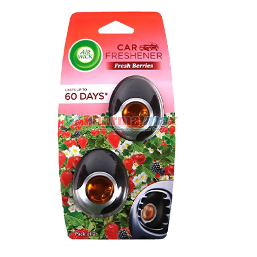 Air Wick Car Freshener Fresh Berries 2pk