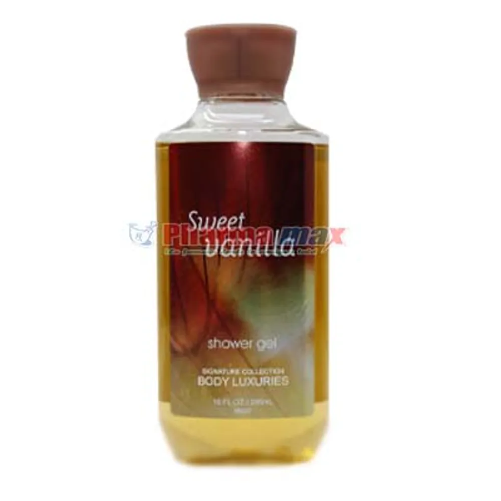 Body Luxuries Sweet Vanilla Shower Gel 10oz