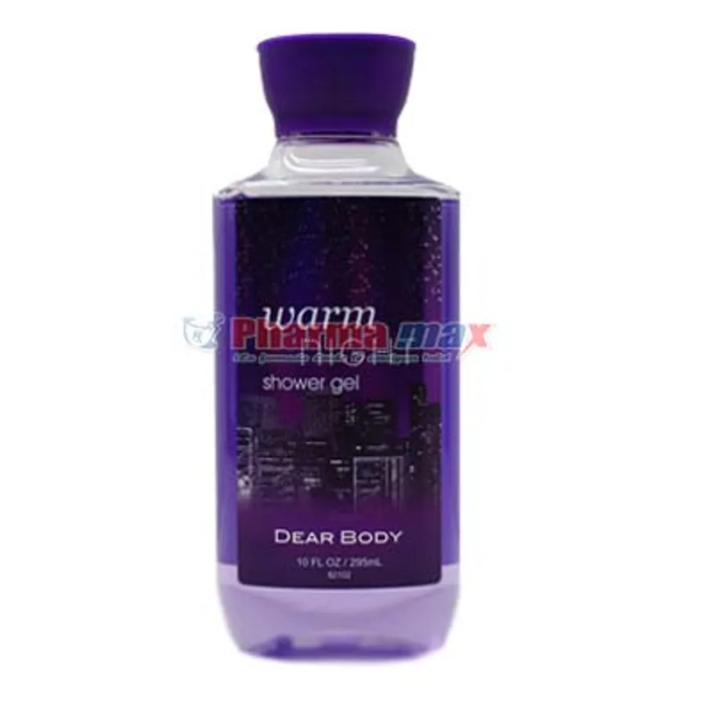 Dear Body Warm Night Shower Gel 10oz