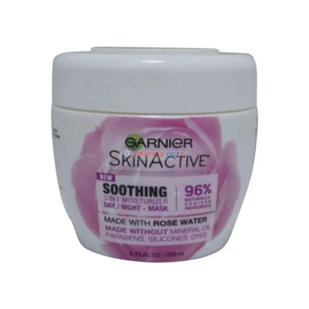 Garnier SkinActive Soothing 3-in-1 Moisturizer with Rose Water 6.8oz