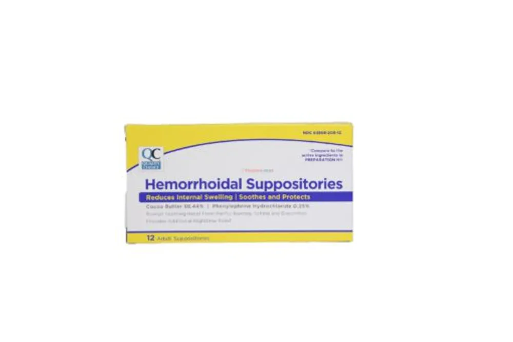 Quality Choice Hemorrhoidal Suppositories 12ct