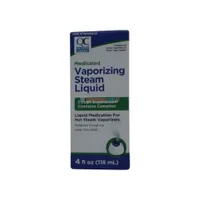 QC Medicated Vaporizing Steam Liquid Cough Suppressant 4oz