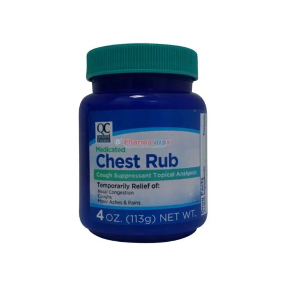 Quality Choice Chest Rub 4oz