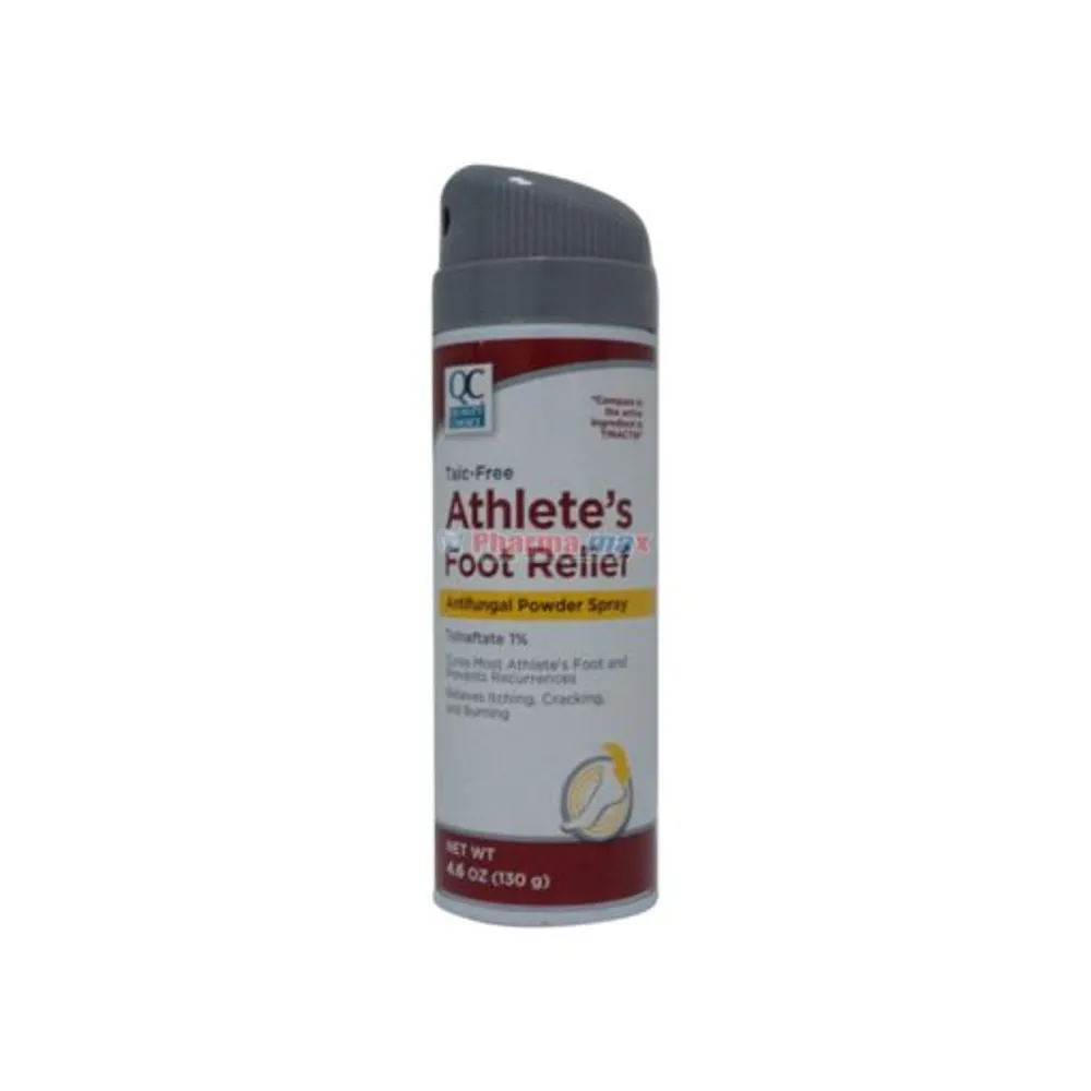 Quality Choice Athlete’s Foot Relief Powder Spray 4.6oz