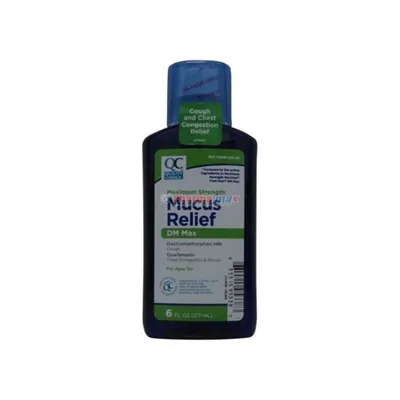 Quality Choice Mucus Relief DM Max 6oz