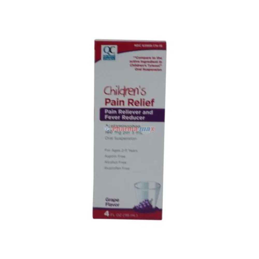 Quality Choice Pain Relief Grape Flavor 4oz