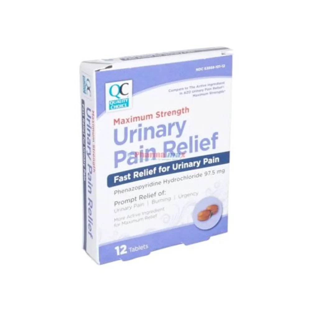 Quality Choice Urinary Pain Relief 97.5mg 12 Tablets