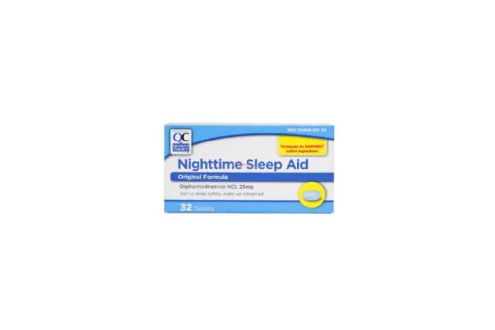 Quality Choice Nighttime Sleep Aid Original 32 Tablets