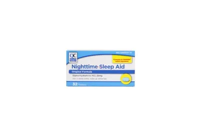 Quality Choice Nighttime Sleep Aid Original 32 Tablets