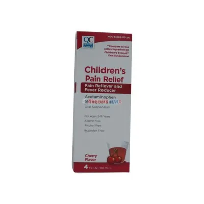 Quality Choice Children’s Pain Relief Cherry Flavor 4oz