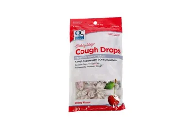 Quality Choice Cough Drops Cherry Flavor 30 Drops