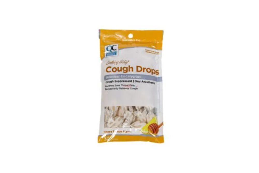 Quality Choice Cough Drops Honey Lemon 30 Drops