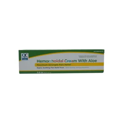 Quality Choice Hemorrhoidal Cream with Aloe 0.9oz