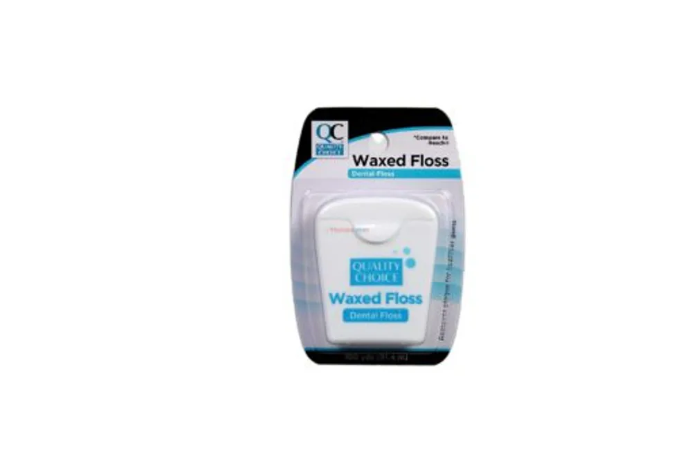 QC Dental Waxed Floss 100yds