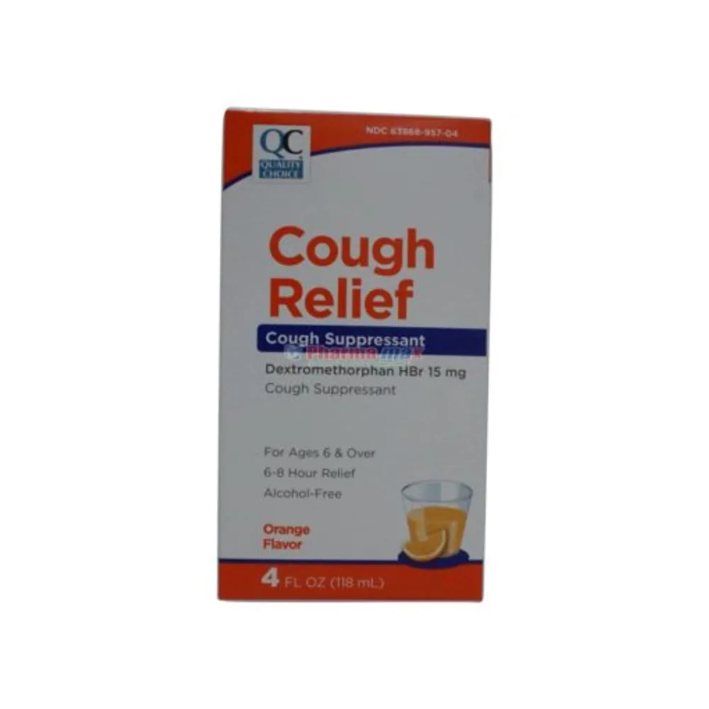 Quality Choice Cough Relief Orange Flavor 4oz