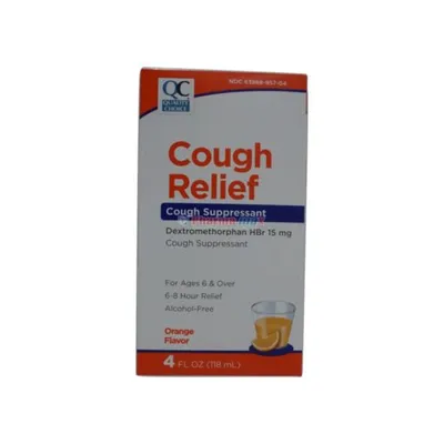 Quality Choice Cough Relief Orange Flavor 4oz