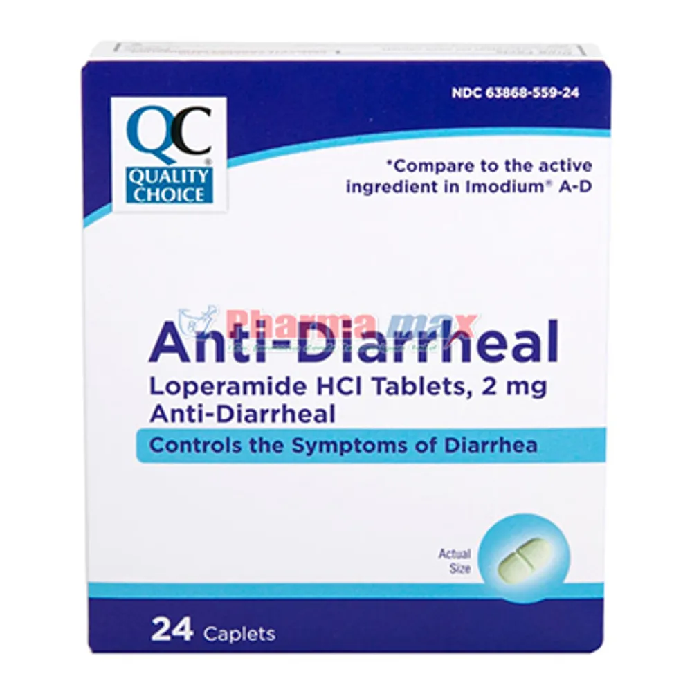 QC Antidiarrheal 24 cap