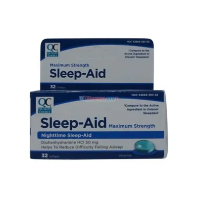 Quality Choice Sleep-Aid Maximum Strength 32 Softgels