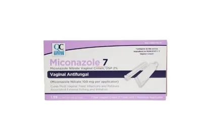 Quality Choice Miconazole 7 Day Vaginal Antifungal Cream 1.59oz