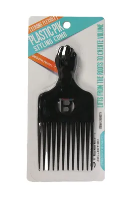 Plastic Pik Styling Comb #2409STY