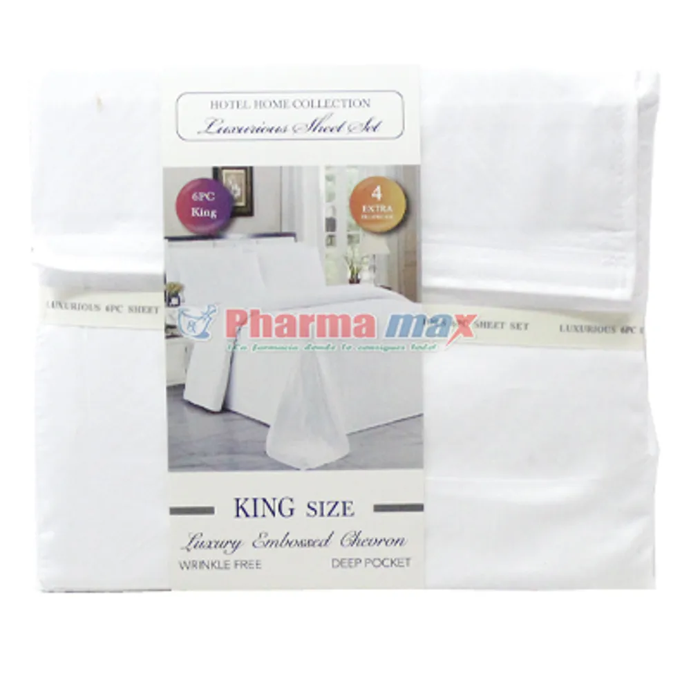 Hotel Home Collection Sheet King 6pcs