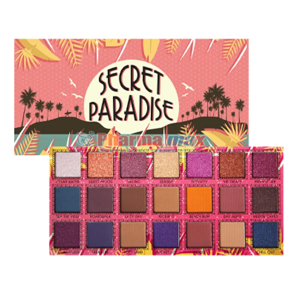 Jcat Take Me Away Secret Paradise Eyeshadow Palette