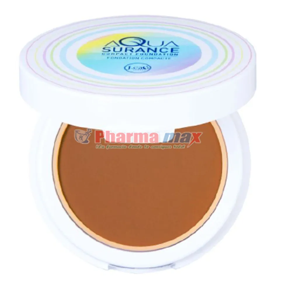 Jcat Aqua Surance Compact Foundation – Caramel