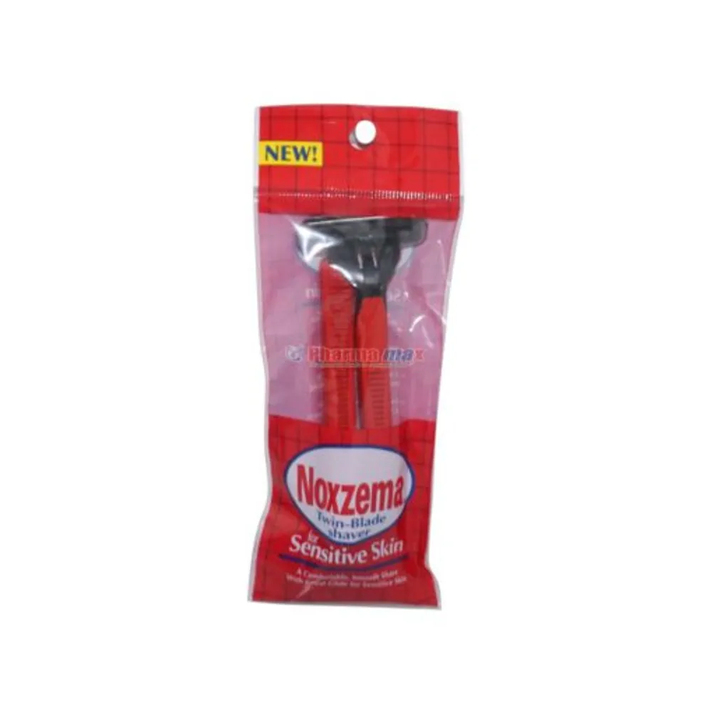 Noxzema Twin Blade Shaver Sensitive Skin 2 pack