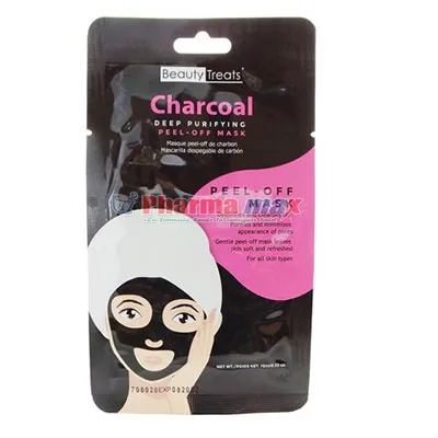 Beauty Treats Peel Off Mask Charcoal