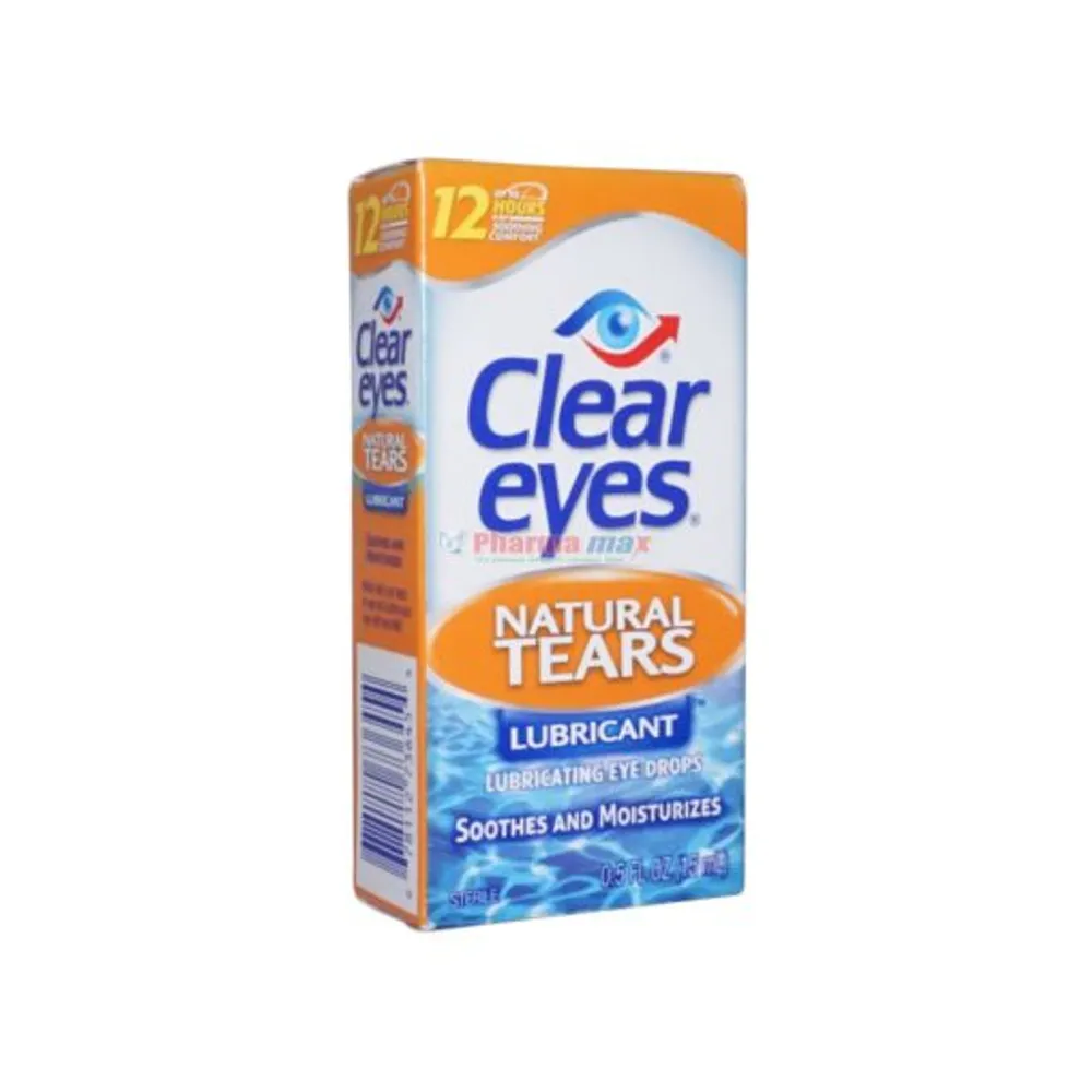 Clear Eyes Natural Tears Lubricant 0.5oz