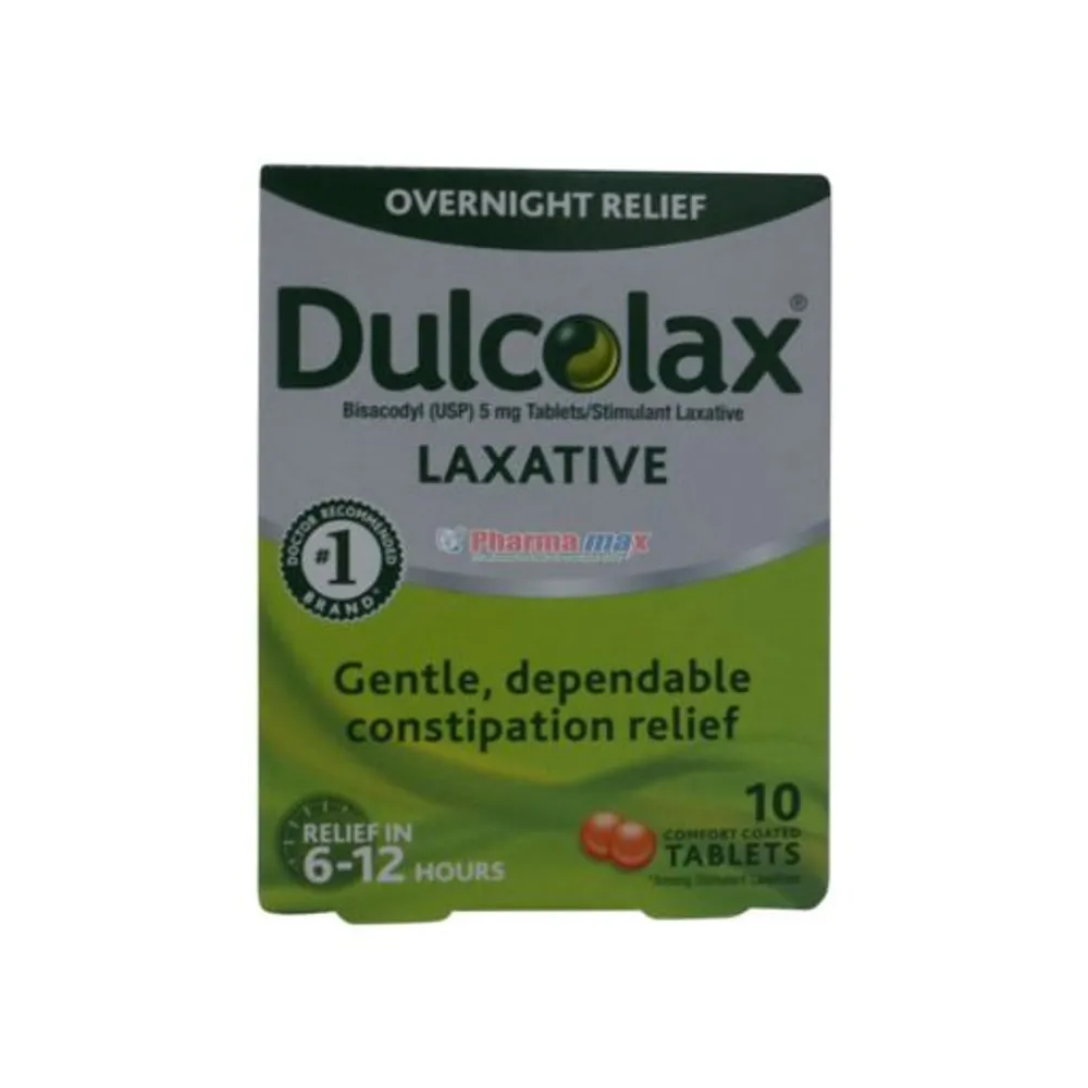 Dulcolax Laxative 5mg 10 Tablets