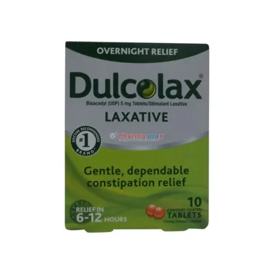 Dulcolax Laxative 5mg 10 Tablets