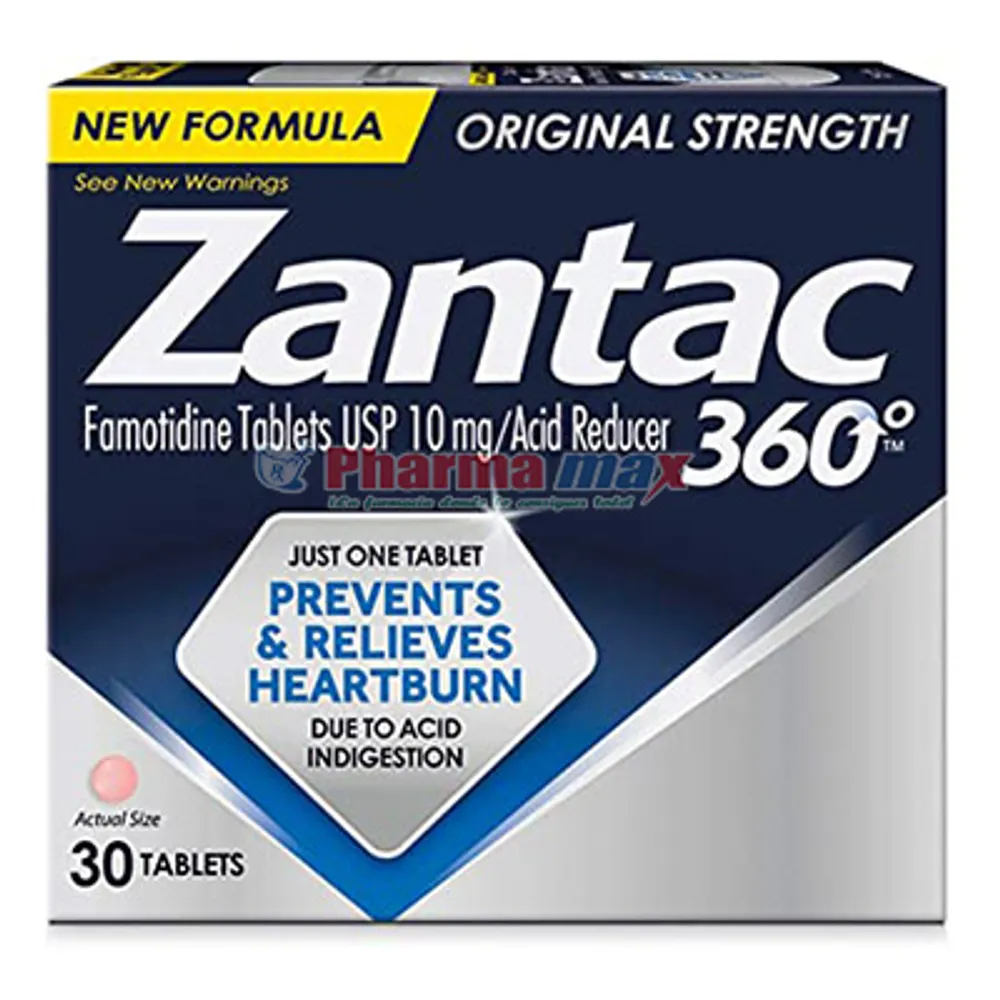 Zantac 360 Original 10 mmg 30 tabs