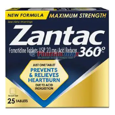 Zantac 360 Max 20 mg 25 tab