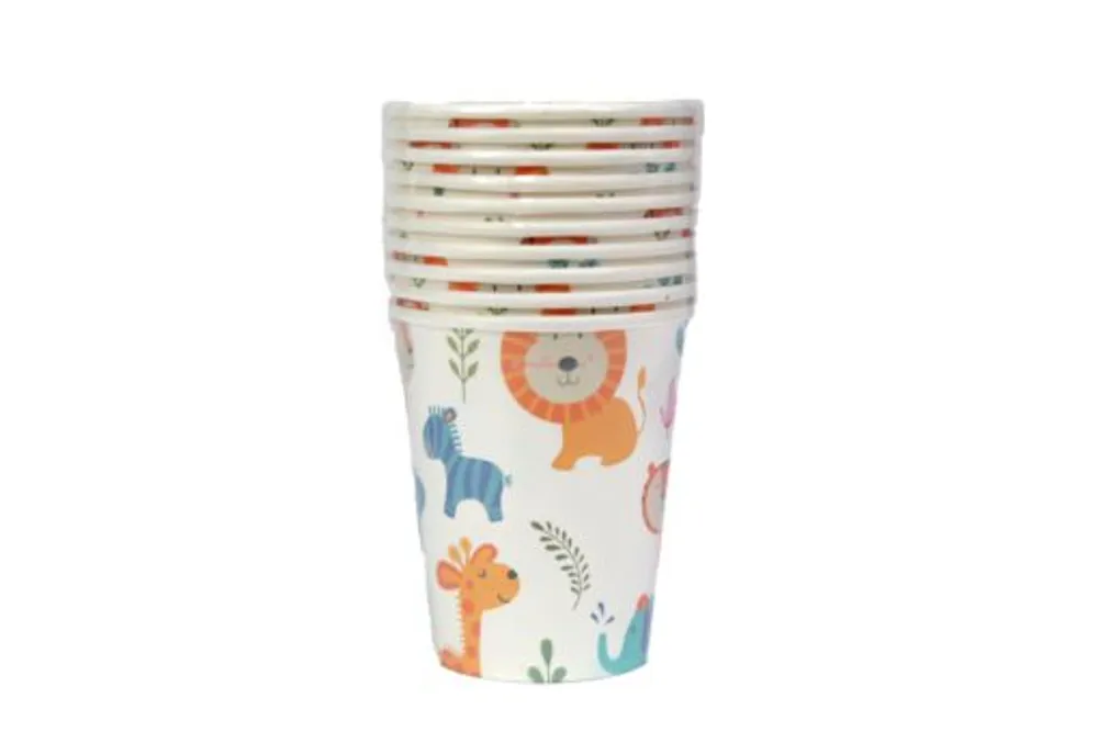 Party Safari Cups 8pk