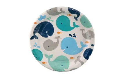 Party Plates Whale