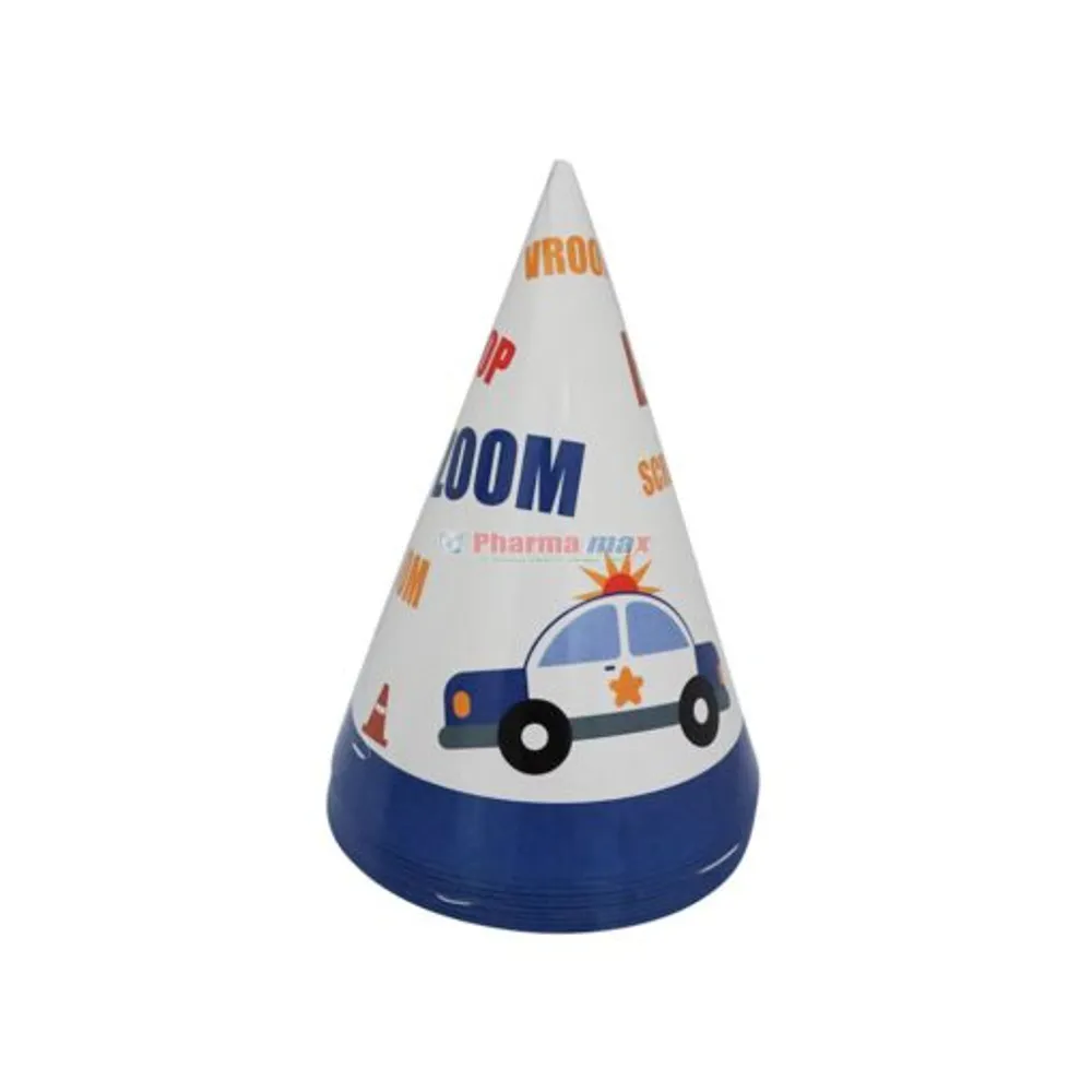 Party Police Hat 10pk