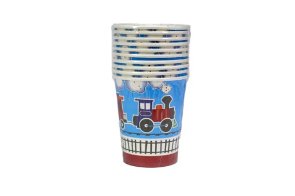 Party Train Cups 8pk