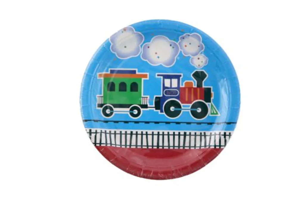 Party Plates Train