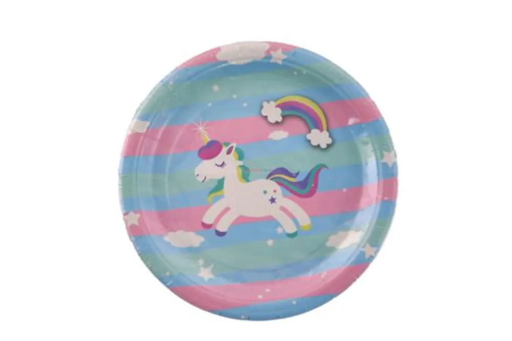 Party Plates Unicorn