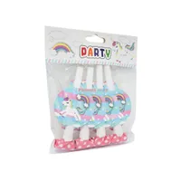 Party Unicorn Horn 4pk