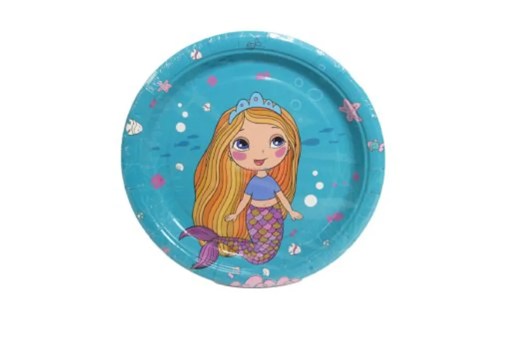 Party Plates Mermaid