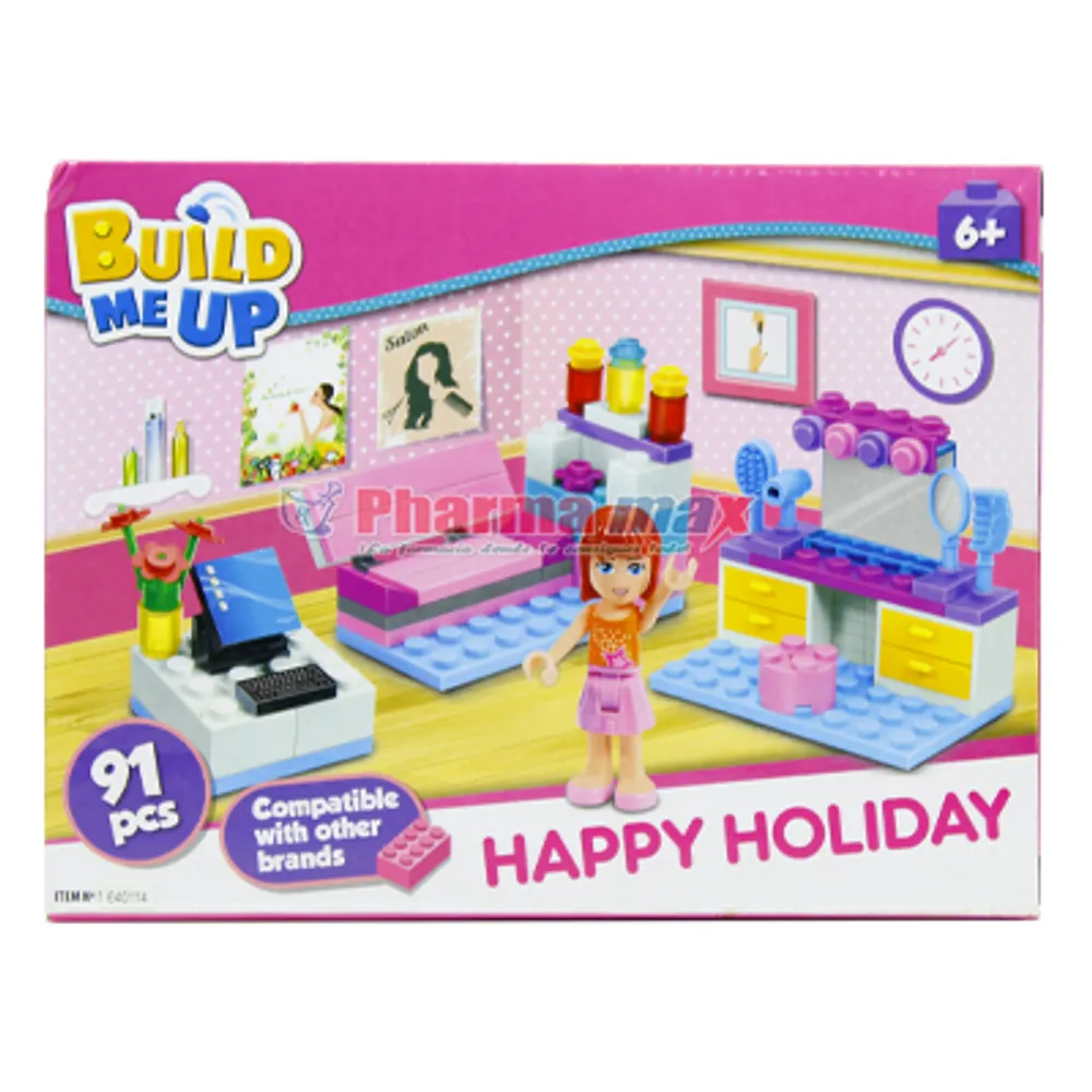 Build Me Up Happy Holidays Recamara 91pcs