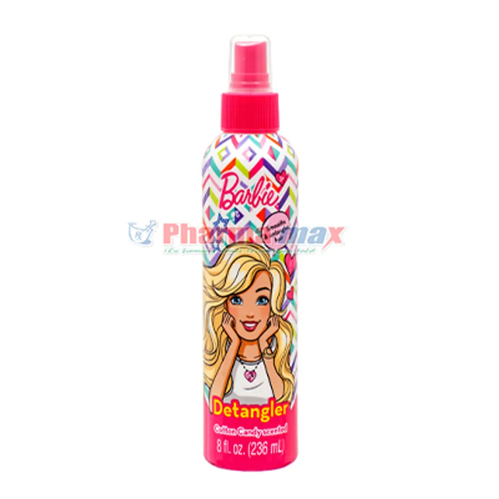 Barbie Kids Hair Detangler Cotton Candy 8oz