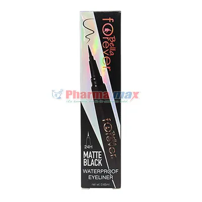 Bella Forever Waterproof Eyeliner Matte Black 0.65g